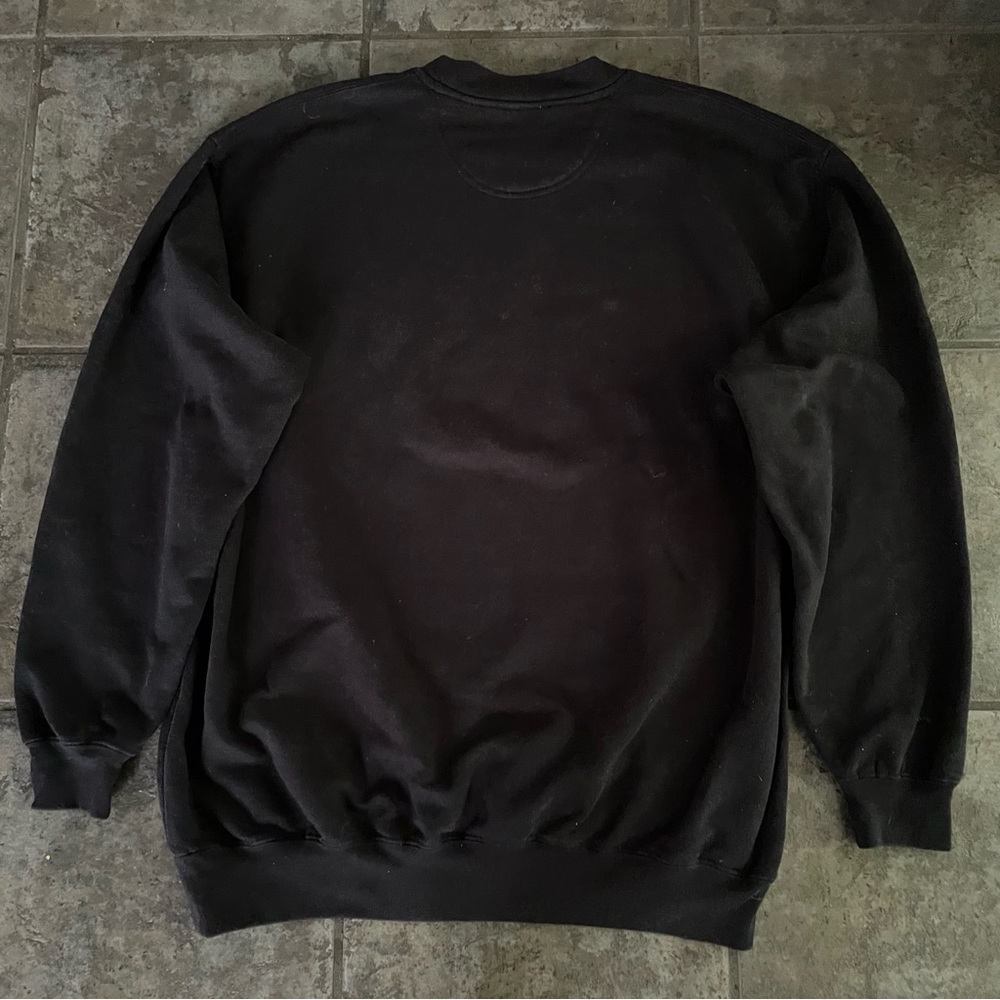 NFL Steelers Crewneck Sweatshirt Hoodie Top . Stylish . Color Black . Size XXL - Picture 4 of 4